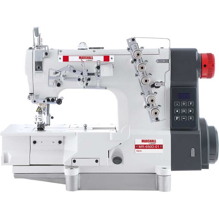 چرخ خیاطی صنعتی میان دوز مارشال مدل MR-650D صفحه نمایش دیجیتال با گارانتی طلایی اصلی شرکت و تمام لوازم و قطعات فابریکی و اصلی با ضمانت اصالت کالا